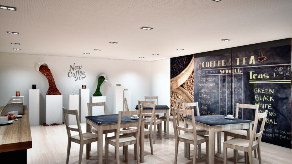 Showroom SaraLee for Marcilla Café