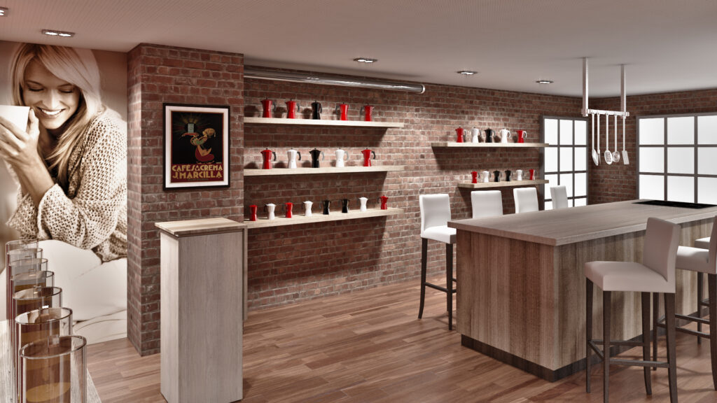 Showroom SaraLee for Marcilla Café