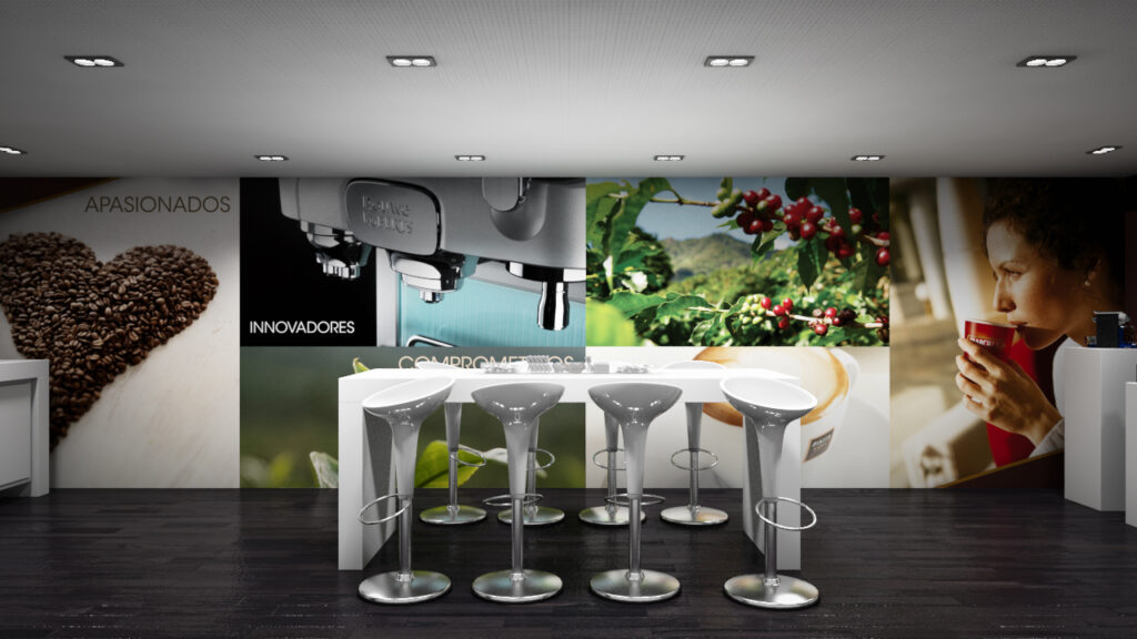 Showroom SaraLee for Marcilla Café