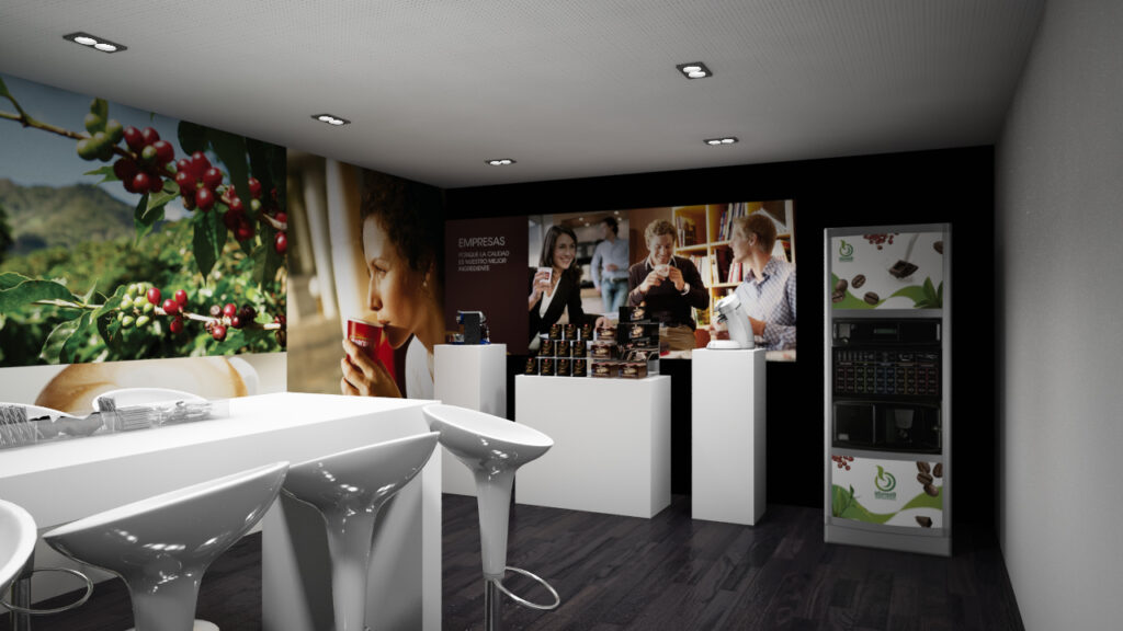 Showroom SaraLee for Marcilla Café